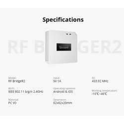 SONOFF RF BridgeR2 433 Smart Hub